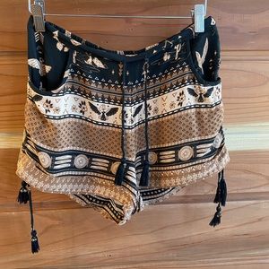 Spell Designs Black Tan Phoenix Short